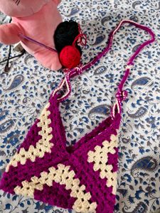 A CUTE CROCHET BAG