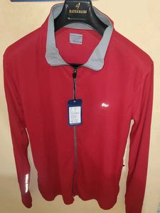 Sunscreen Jacket , red color