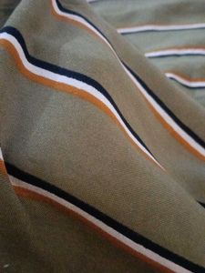 Striped Olive Green Shirt