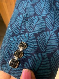 Blue Patterned Jacket