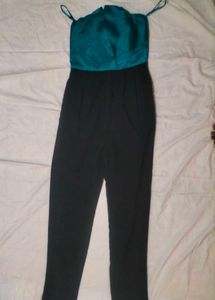 Formal Satin Jumpsuit