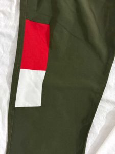 Adidas print Olive Track Pants