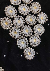Elegant Black Velvet Saree