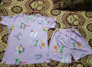 Cute Printed night suits