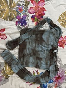 Tie-Dye Long Sleeve Top