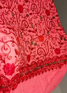 Winter Kashmiri Heavy Embroidery Shawl For Women