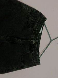 Straight Leg Denim Jeans