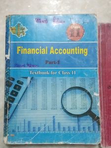 Class 11 Accountancy Textbook Ncert