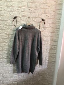 🇺🇸Stylish Gray Sweater Dress👜🕶️