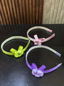 Floral Headband Set - Handmade