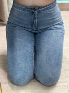 High Waist Denim Jeans