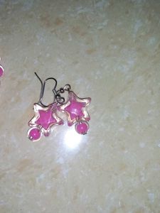 Pink Star Jewelry Set
