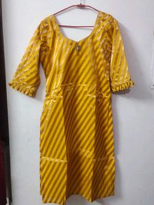 Elegant Yellow Kurta