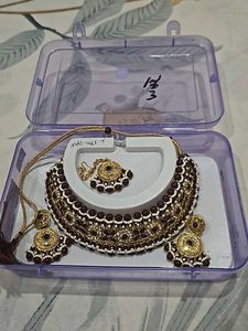Maroon Necklace Set ♥️