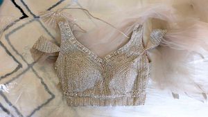 Ivory Lehnga For Wedding/Reception