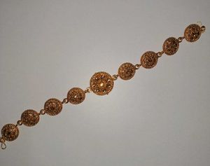 Golden Maatha patti Headpiece