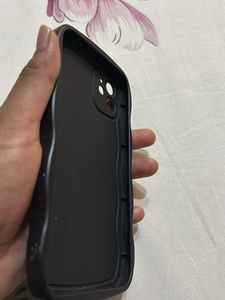 Matte Black Wavy Edge Silicone Case for iPhone 11