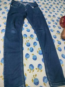 Dark Blue Denim Jeans