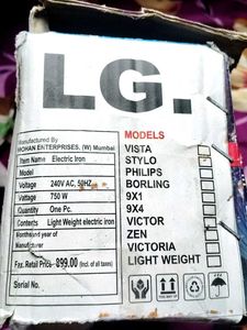 LG. Light Weight Electric Iron