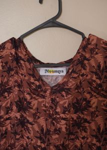 Floral Print Mini Dress