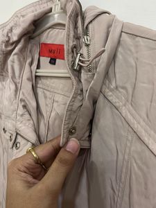 MUJI Beige Lightweight Jacket - Size M
