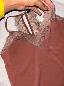 Elegant Lace Trim Top