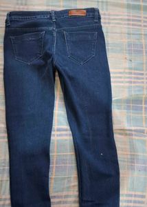 Dark Blue Denim Jeans