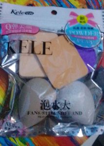 Pack of 6 Kele Makeup Sponges