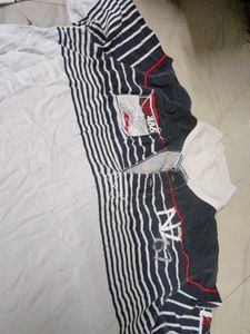 Nike Striped Long Sleeve Top