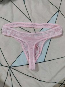 Men&#39;s Pink Thong Panty