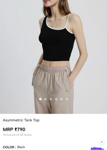 Knotted Asymmetric Tank Top