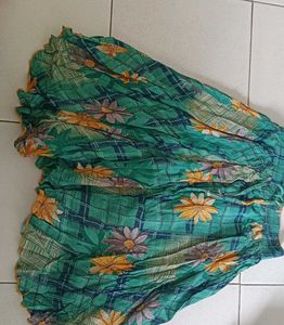 Floral Print Skirt