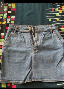 Lee Denim Skirt