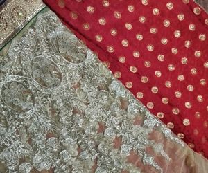 Elegant Red Saree