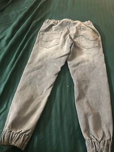 4-5 Years Denim Joggers