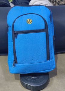 Blue HP Backpack w/ Keychains free