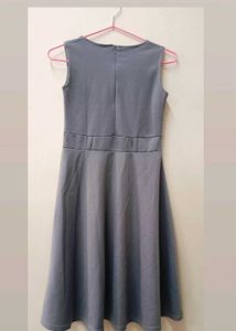 Elegant Grey Dress