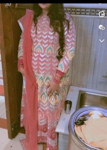 Elegant Embroidered Ethnic Gown