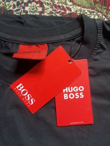 Abstract &#34;BOSS&#34; Graphic Tee