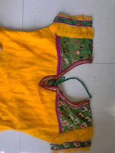 🌼 Vibrant Yellow Traditional Anarkali 🌻