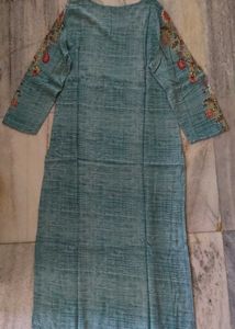 Floral Print Long Kurta