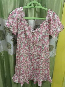Floral Mini Dress🌸🤌