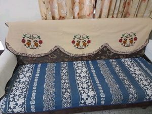 Sofa Back Covers With Beautiful Embroidery(2+1)