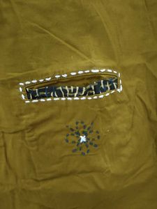 Olive Green Embroidered Kurta