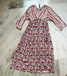 Floral Print Maxi Dress