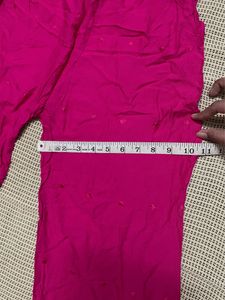 Pink Chikankari Palazzo Pant