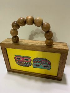 Mdf Wooden Clutch