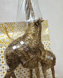 Giraffe Mother &amp; Baby Sculpture