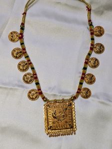 Square Long Necklace