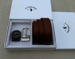 Us Polo Belt With 2 Buckle